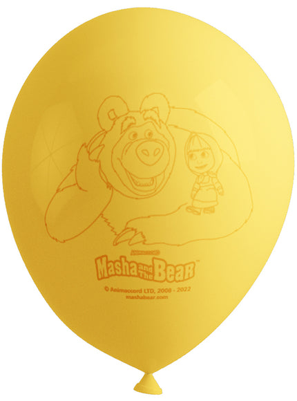 8 ballons  Masha et Michka