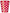 8 gobelets rouges à pois blancs - Gamme couleur unie