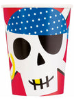 8 gobelets pirates - Ahoy Pirate