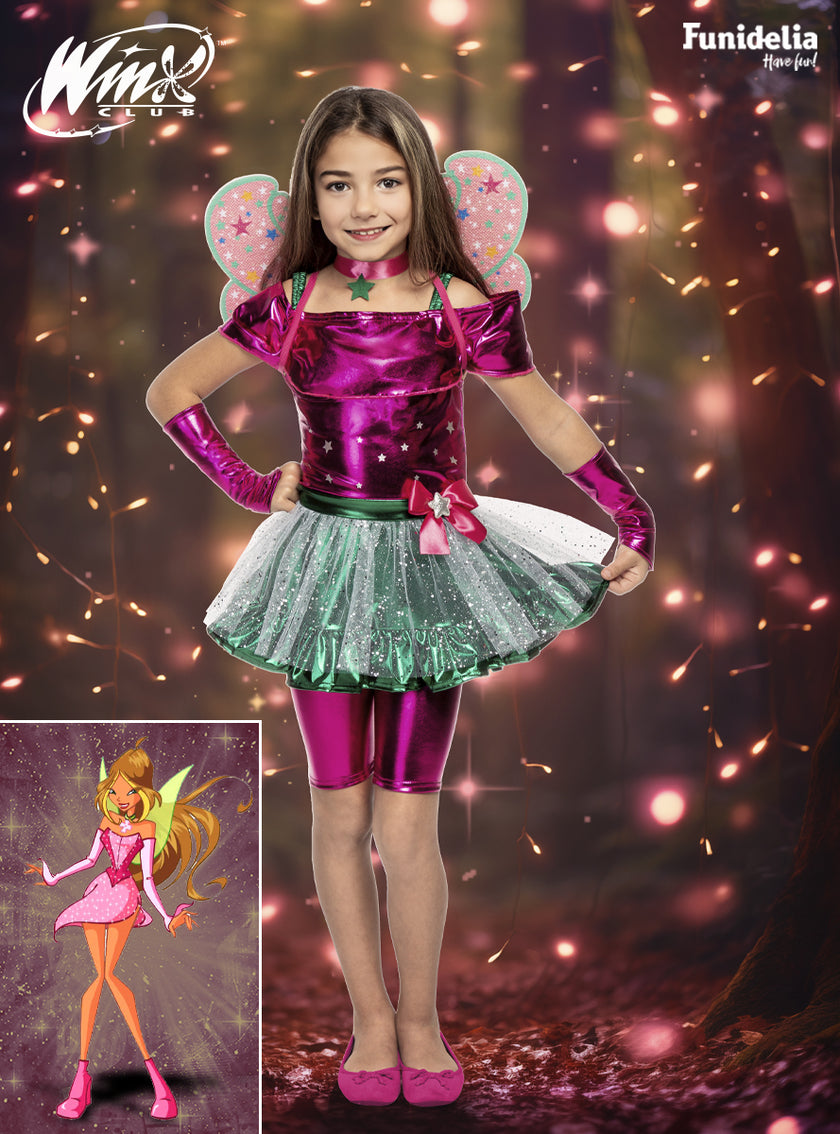 Déguisement Flora fille - Winx Club
