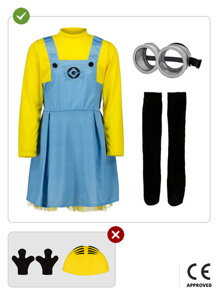 Déguisement de Minions Dave pour fille