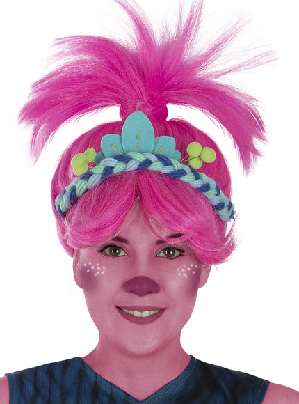 Perruque Poppy - Trolls 3