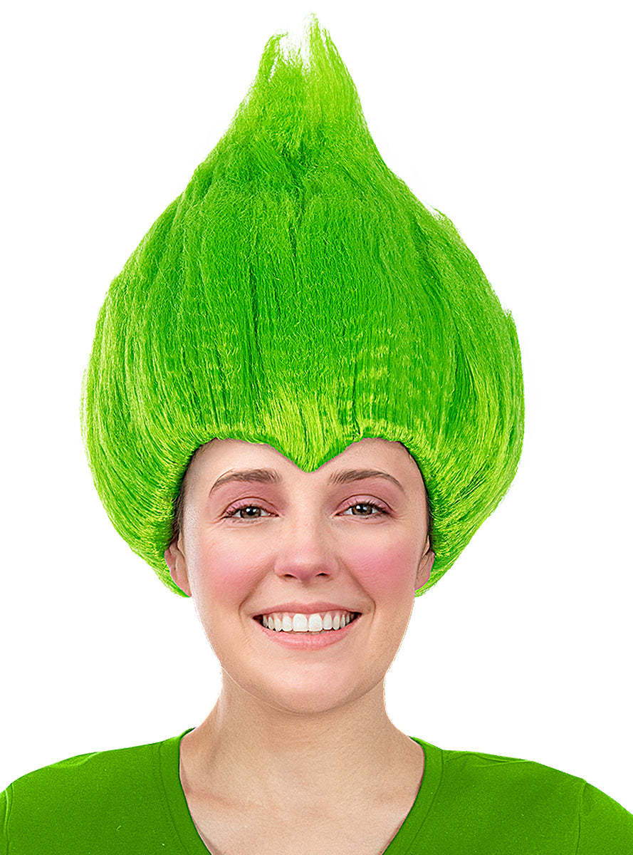 Perruque verte - Trolls