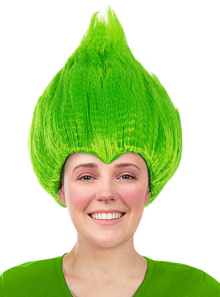 Perruque verte - Trolls