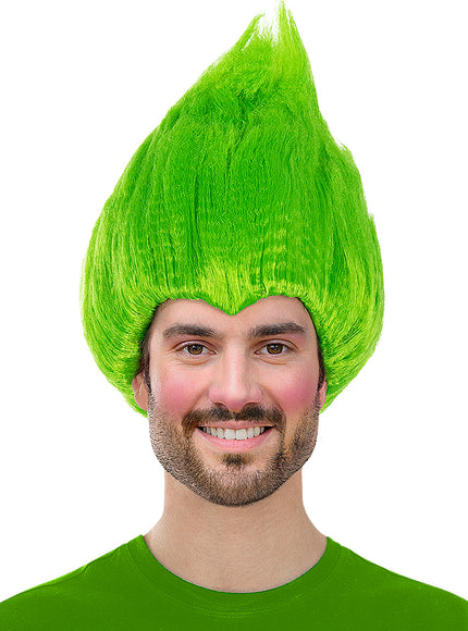 Perruque verte - Trolls