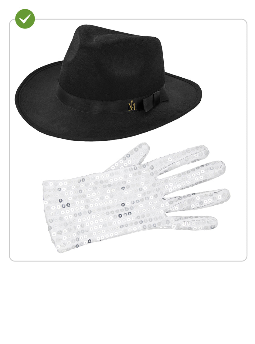 Chapeau et gant de Michael Jackson