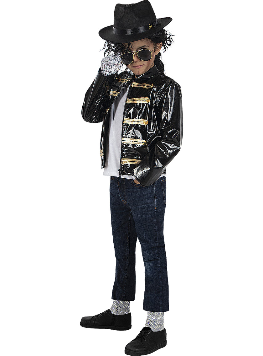 Chapeau et gant de Michael Jackson enfant