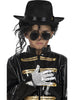 Veste militaire noire Michael Jackson enfant