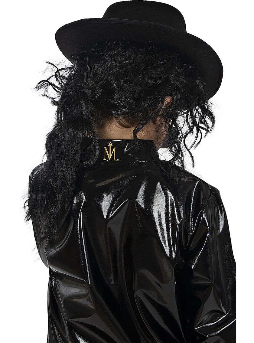 Veste militaire noire Michael Jackson enfant