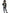 Veste militaire noire Michael Jackson enfant