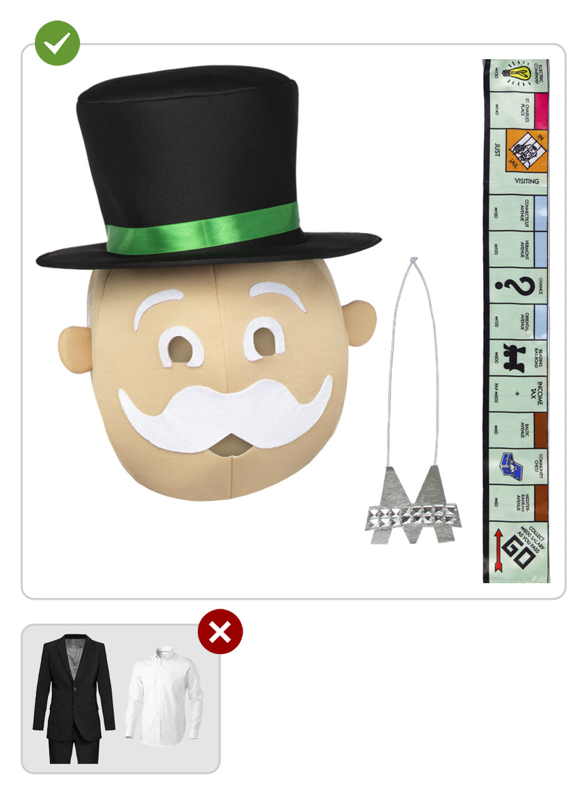 Déguisement Monopoly adulte