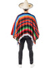 Poncho mexicain adulte