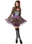 Déguisement Catrina squelette femme
