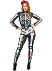 Déguisement Catrina squelette Día de los Muertos femme