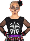 Déguisement Catrina squelette Dia de los muertos fille
