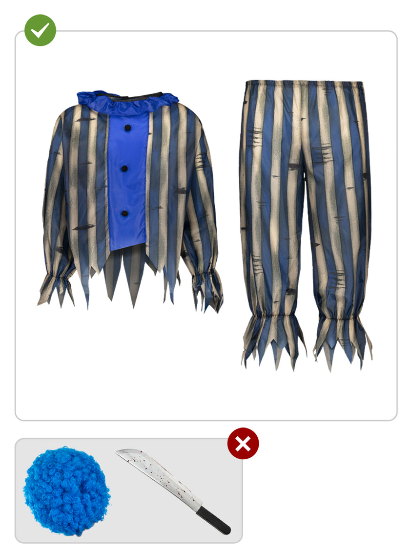 Déguisement clown tueur homme grande taille