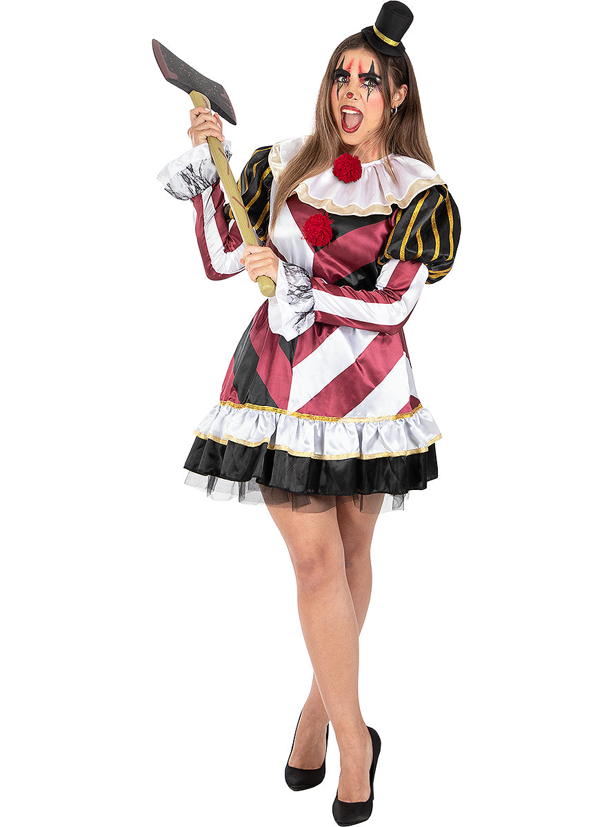 Déguisement clown tueur sexy Premium femme grande taille