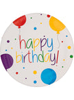 Kit décoration anniversaire 8 personnes - Happy Birthday