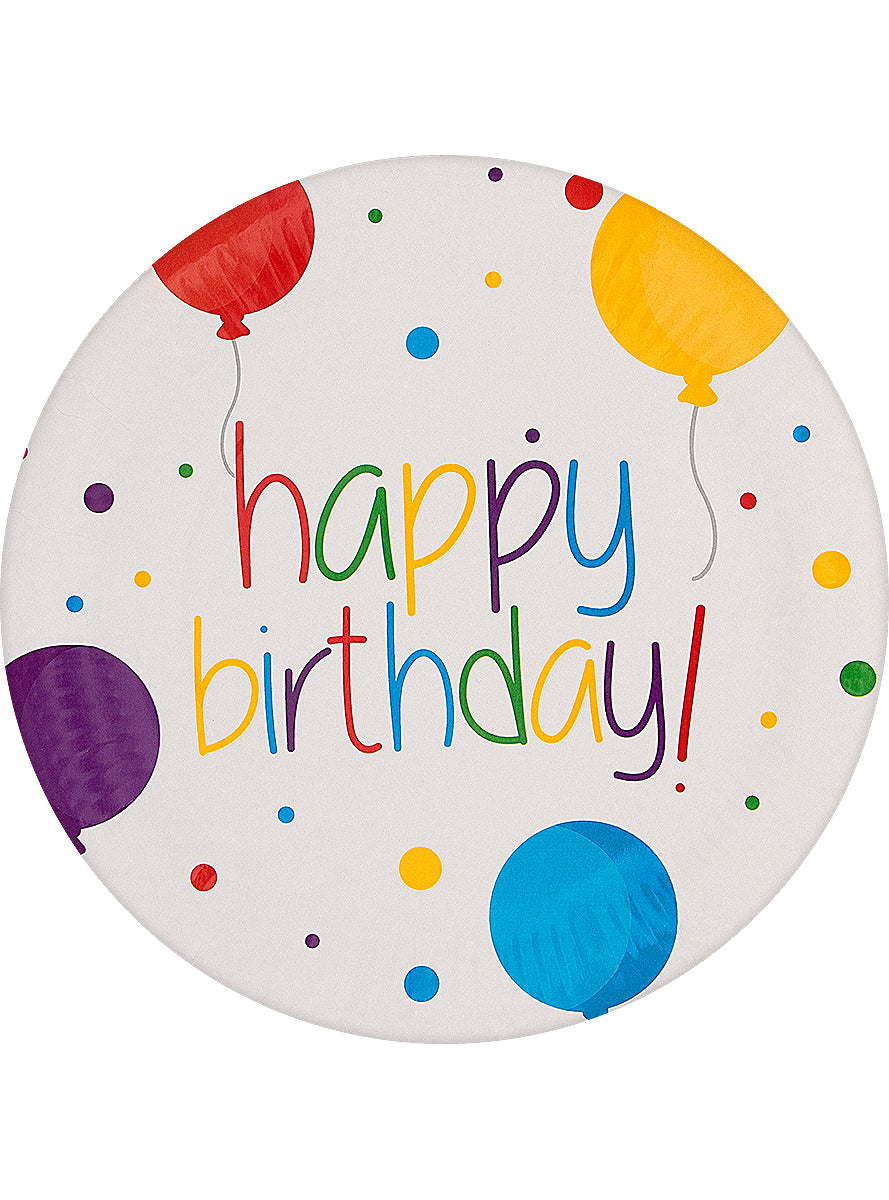 Kit décoration anniversaire 8 personnes - Happy Birthday