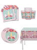 Kit décoration anniversaire licorne 8 personnes - Unicorn Flowers