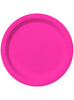 Kit décoration fête fuchsia 8 personnes - Gamme couleur unie