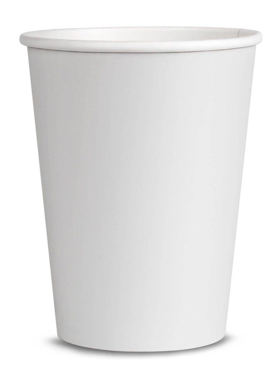 Kit décoration fête blanc 8 personnes - Gamme couleur unie