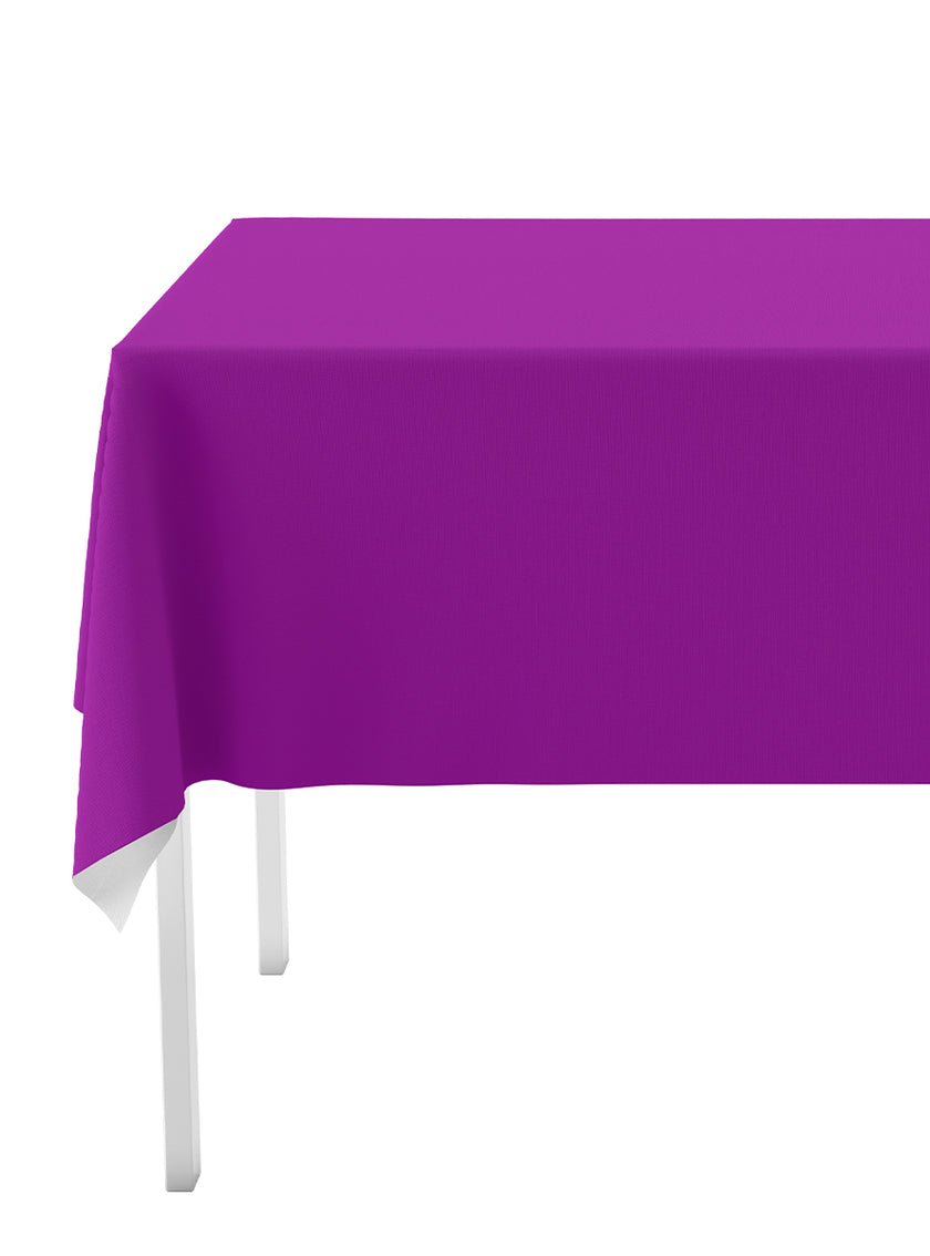 Kit décoration fête violet 8 personnes - Gamme couleur unie