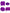 Kit décoration fête violet 8 personnes - Gamme couleur unie