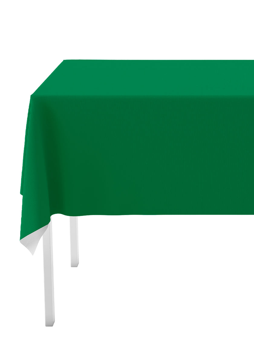 Kit décoration fête vert 8 personnes - Gamme couleur unie