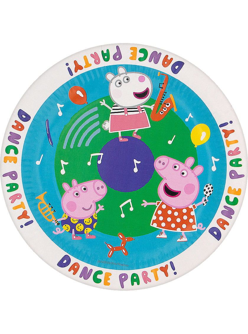 Kit décoration anniversaire Peppa pig 8 personnes