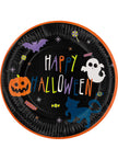 Kit décoration fête de Halloween citrouille Premium 8 personnes - Happy Halloween