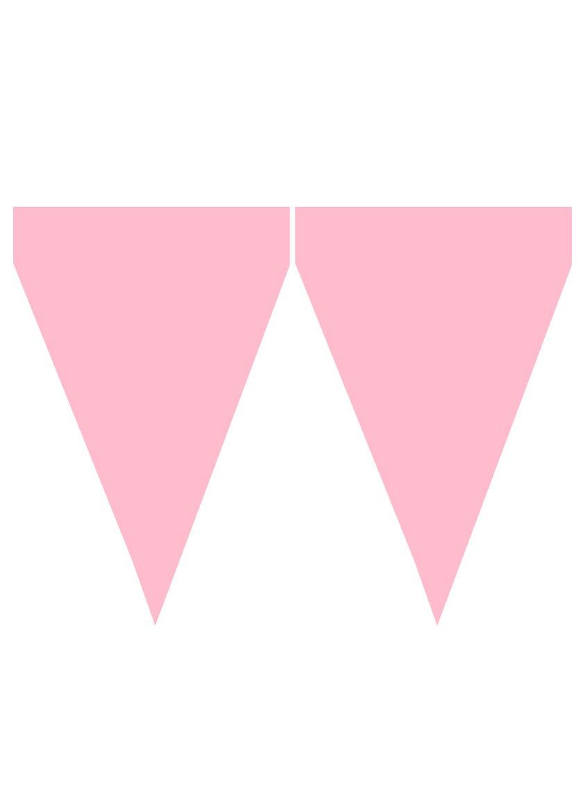 Kit décoration fête rose clair Premium 8 personnes - Gamme couleur unie