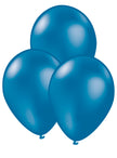 Kit décoration fête bleu foncé Premium 8 personnes - Gamme couleur unie
