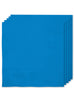 Kit décoration fête bleu foncé Premium 8 personnes - Gamme couleur unie