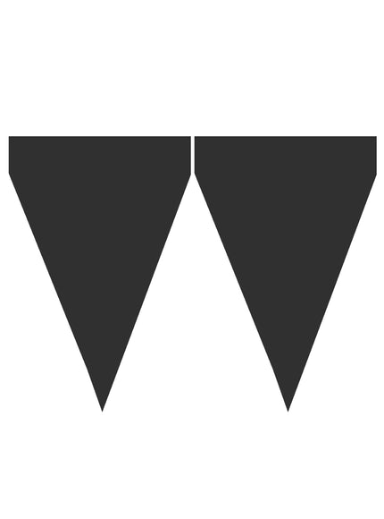 Kit décoration fête noir Premium 8 personnes - Gamme couleur unie