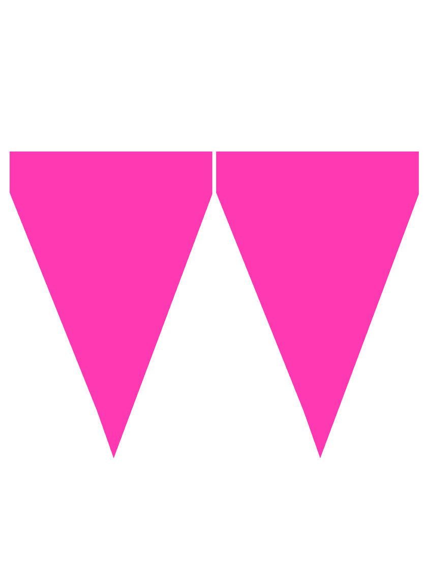 Kit décoration fête fuchsia Premium 8 personnes - Gamme couleur unie