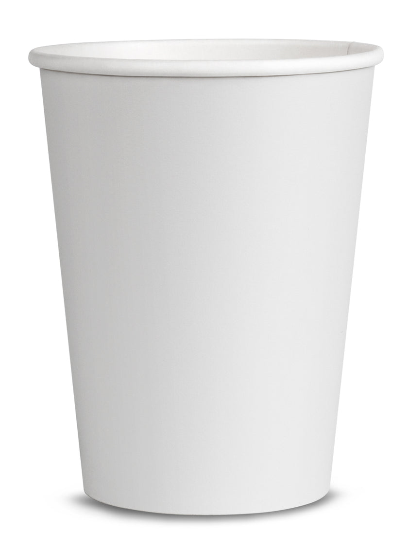 Kit décoration fête blanc Premium 8 personnes - Gamme couleur unie