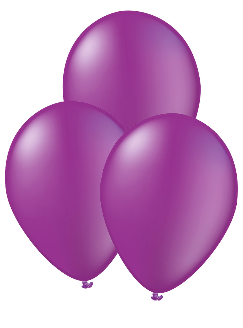 Kit décoration fête violet Premium 8 personnes - Gamme couleur unie