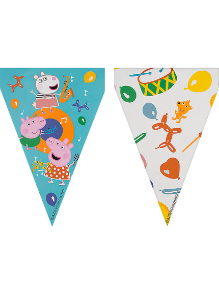 Kit décoration anniversaire Peppa pig Premium 8 personnes