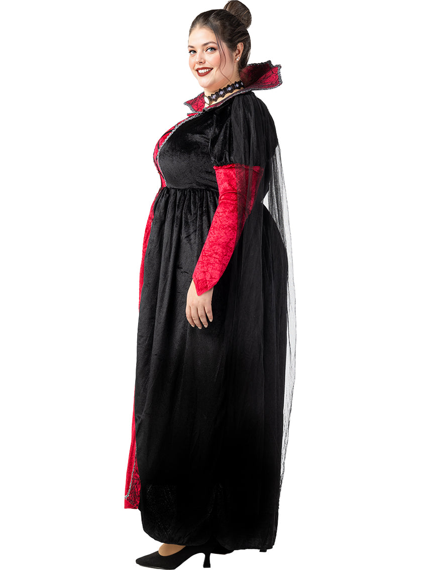 Déguisement vampire Deluxe femme grande taille