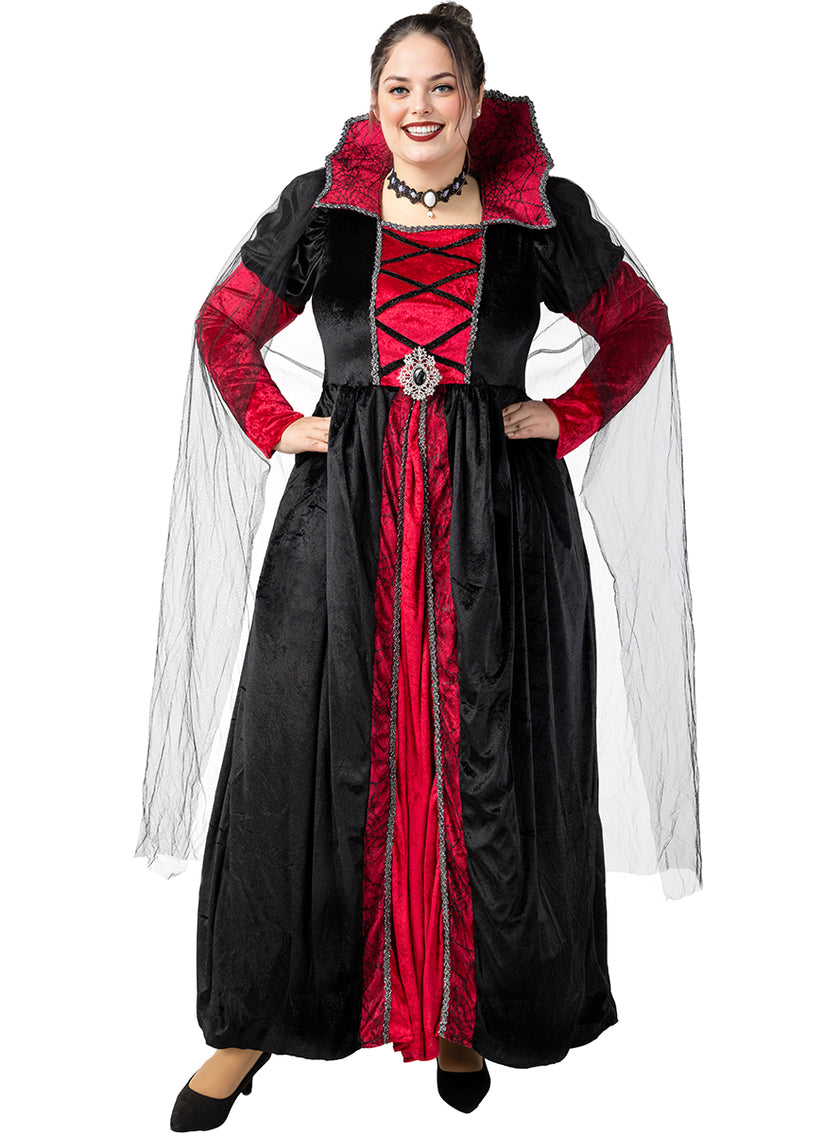 Déguisement vampire Deluxe femme grande taille