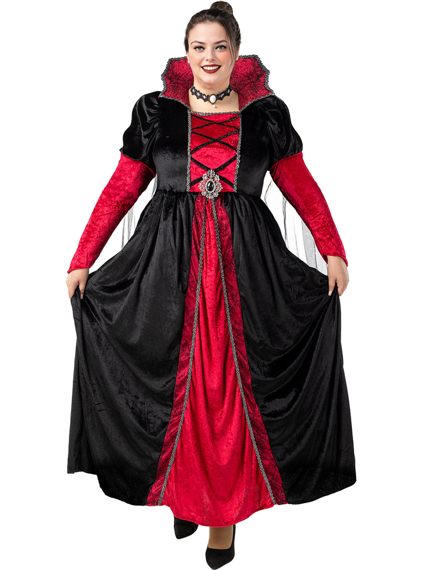 Déguisement vampire Deluxe femme grande taille