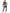 Déguisement squelette silhouette femme