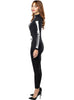 Déguisement squelette silhouette femme