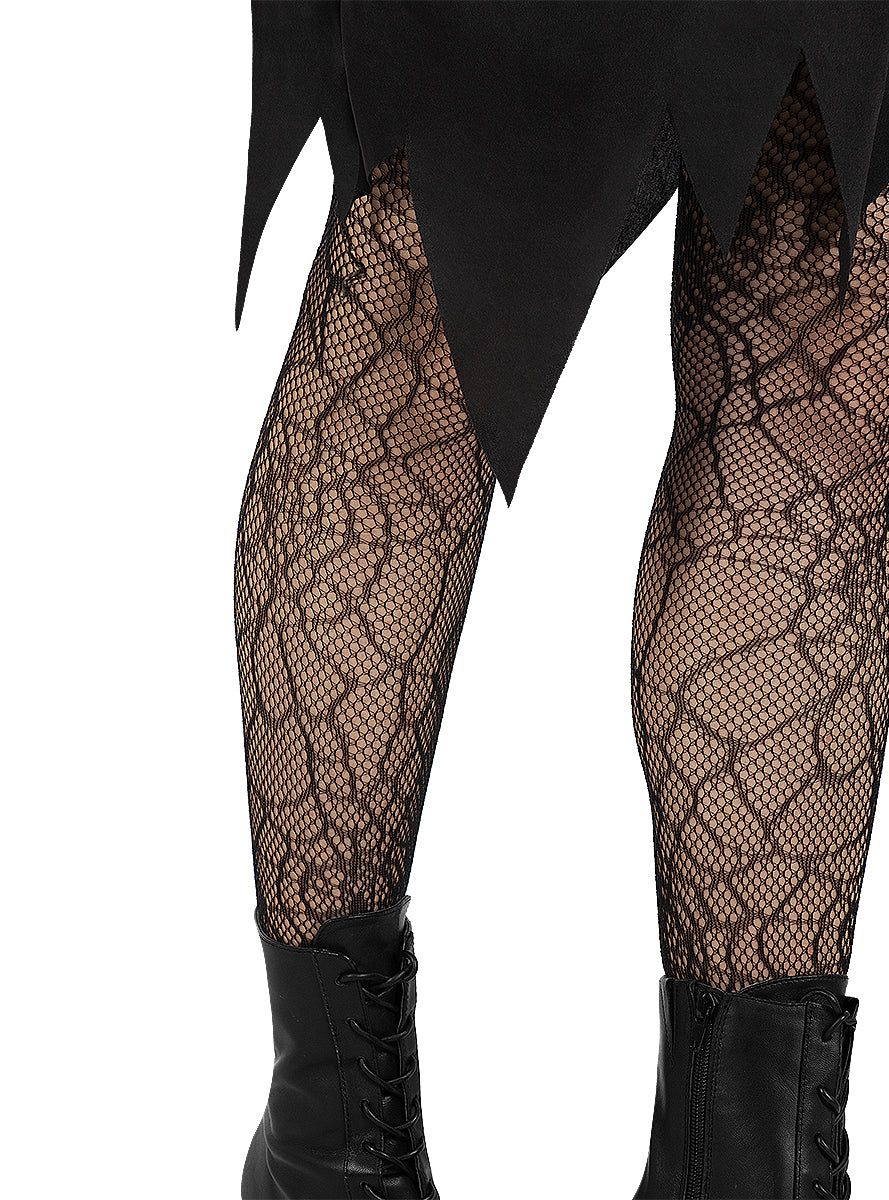 Collants toile d'araignée femme