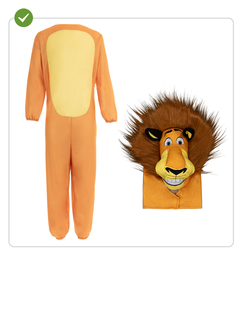 Déguisement Madagascar Alex le lion homme