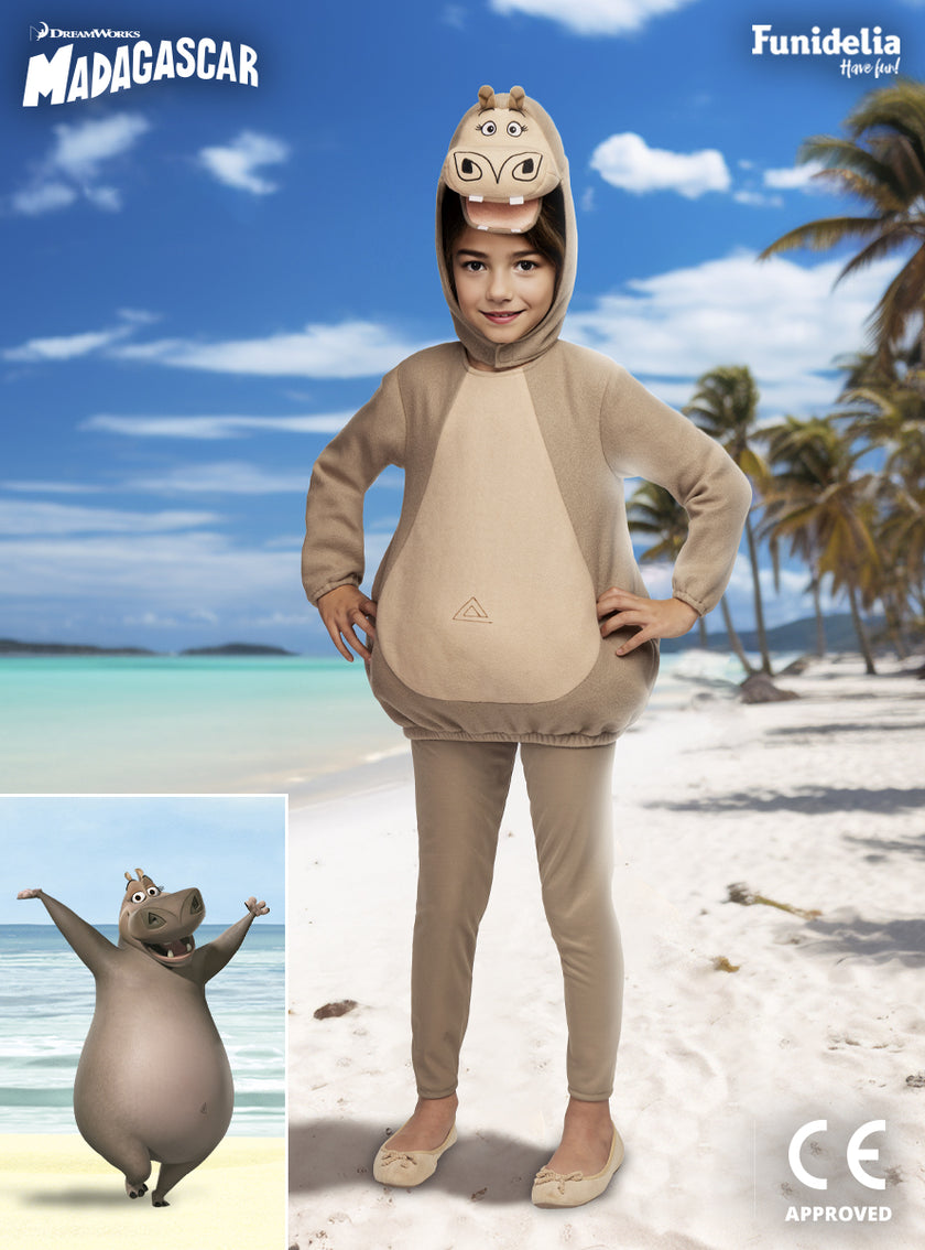 Déguisement Madagascar Gloria l'hippopotame enfant