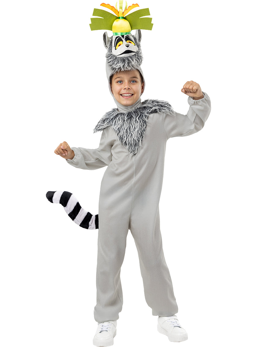 Costume de Madagascar Roi Julien pour enfant