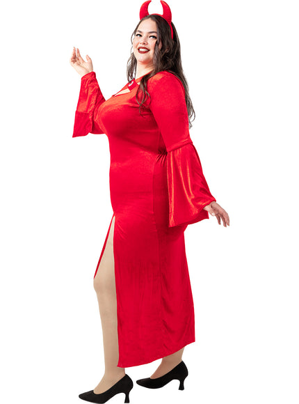 Déguisement prêtresse diabolique femme grande taille