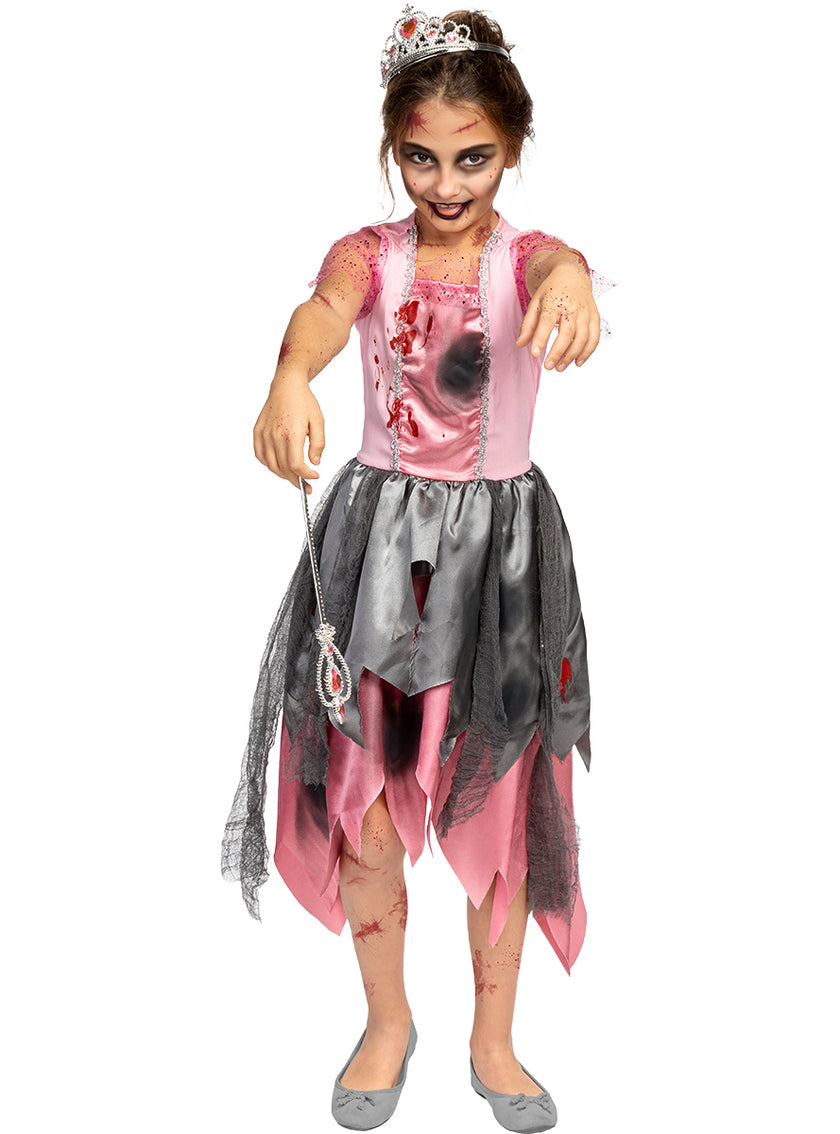 Déguisement princesse zombie fille